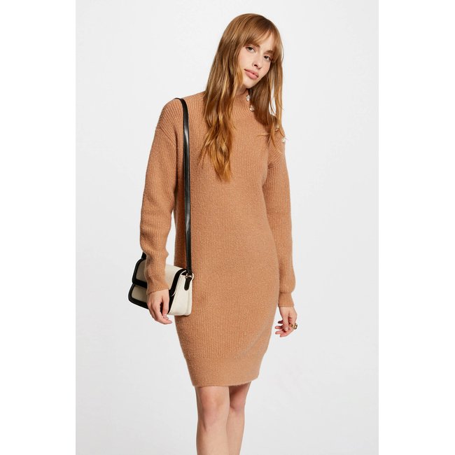 Robe pull droite col montant - MORGAN