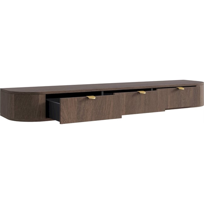 Meuble tv suspendu slim collection CORU - RECOLLECTION