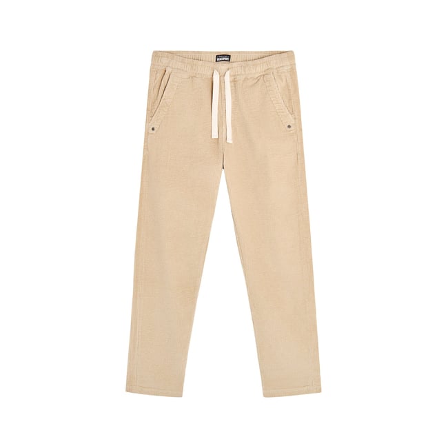 PANTALON LOOSE VELOURS BEIGE beige <span itemprop=
