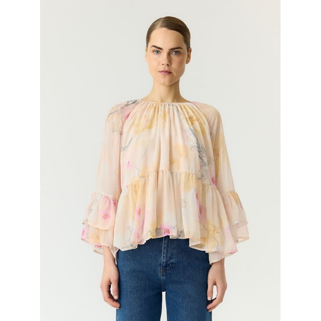 Blouse Manches 3/4 afterglow <span itemprop=
