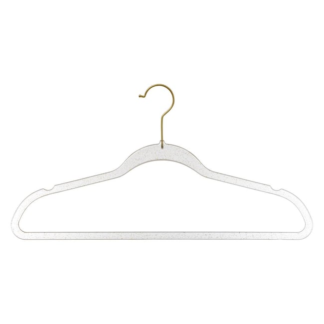 Lot de 8 Cintres HANG'UP Couleur doré <span itemprop=