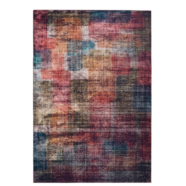 Tapis rectangulaire en polyester Galaxy 300 Couleur multicolore <span itemprop=