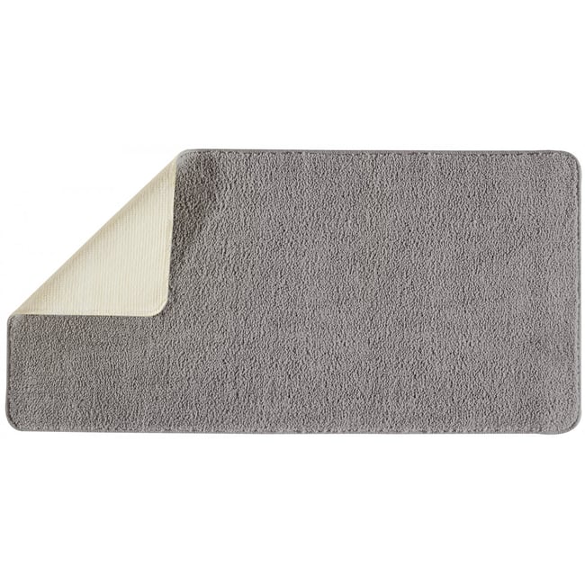 Tapis de bain uni 60x120 en polyester POLYNESIE - GUY LEVASSEUR
