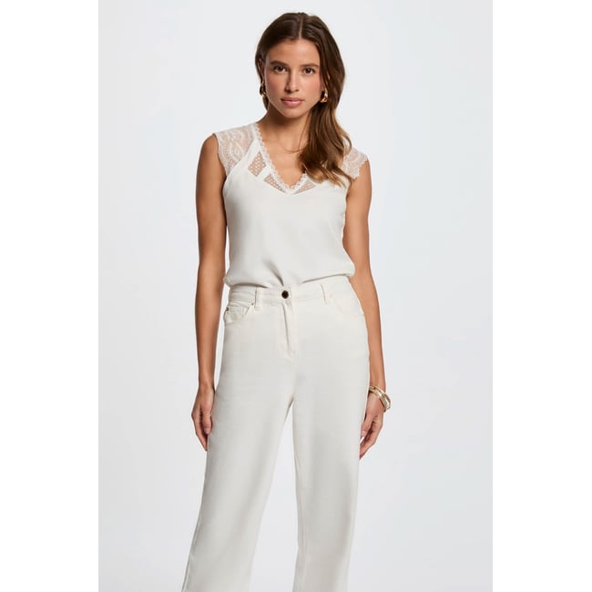 T-shirt manches courtes blanc <span itemprop=