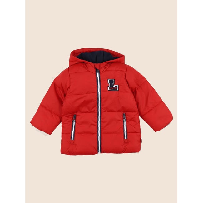 Doudoune - Très bon état rouge <span itemprop=