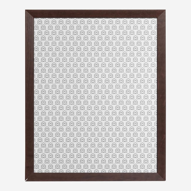 Cadre mural en bois RONA Couleur marron <span itemprop=
