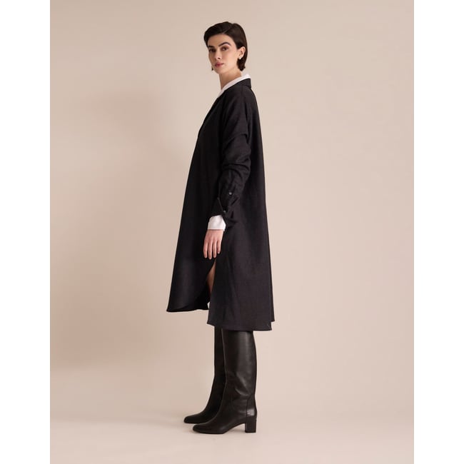 Robe Noella gris <span itemprop=