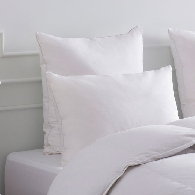 Oreiller Austral - 30% Duvet - Medium Couleur blanc <span itemprop=