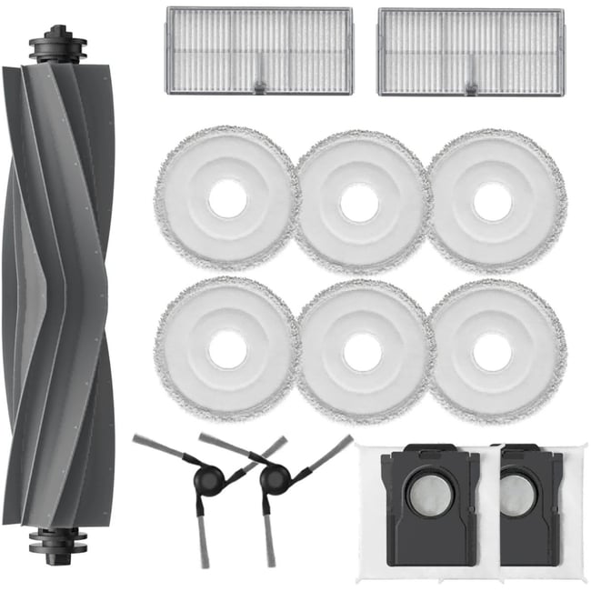 Kit accessoires Entretien complet brosses filtres robot E40 Ultra - MOVA