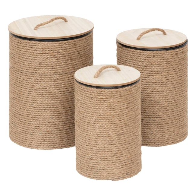 Coffre BILL Couleur beige <span itemprop=