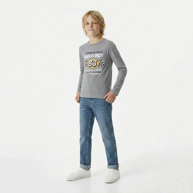JAPAN RAGS - T-SHIRT - GRIS -
  10 ANS gris <span itemprop=