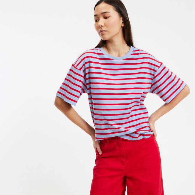 Camiseta a rayas de volumen holgado, Signature Paul - LA REDOUTE COLLECTIONS