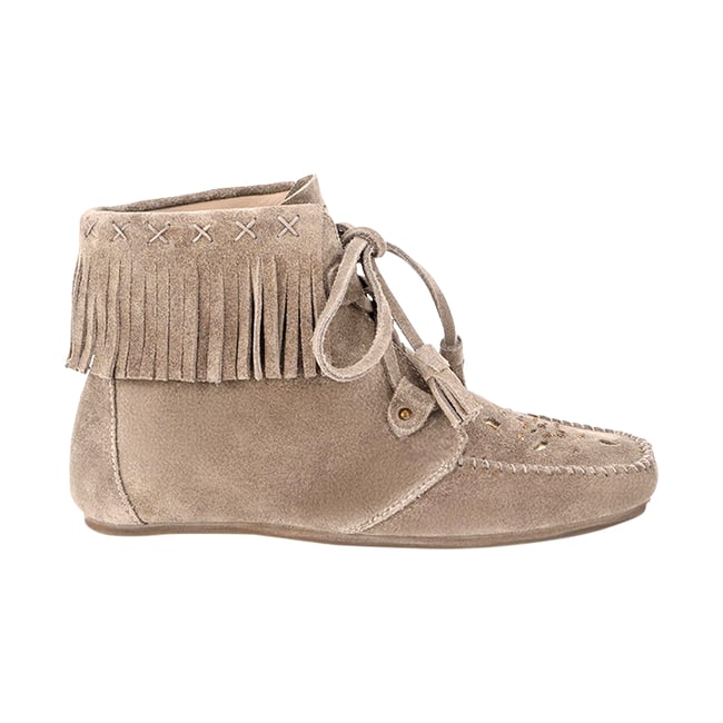 Bottine Cuir Zonka Tropeziennes beige <span itemprop=