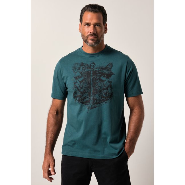 T-shirt à manches courtes bleu profond <span itemprop=
