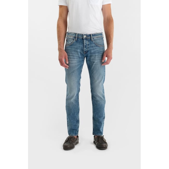 Jeans slim stretch 700/11, longueur 34 blue <span itemprop=