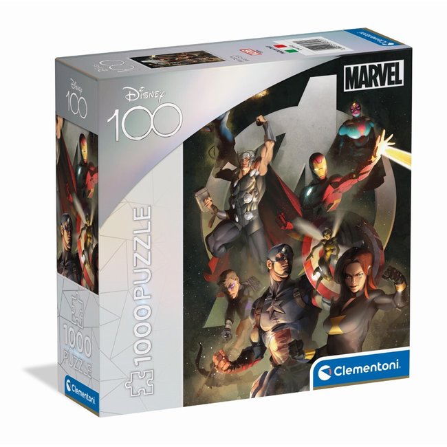 Disney 100 ans - 1000 pièces - marvel avengers - CLEMENTONI