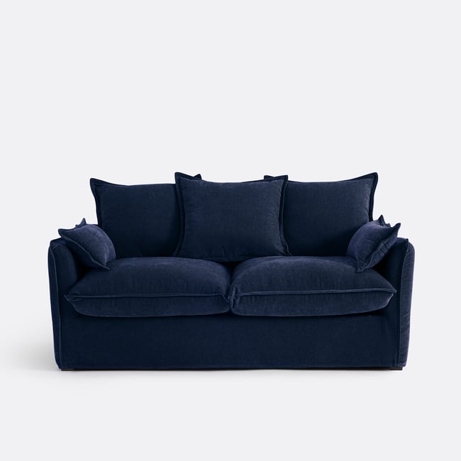 Canapé convertible, 2 ou 3 places, déhoussable, polyester chiné, ODNA - LA REDOUTE INTERIEURS