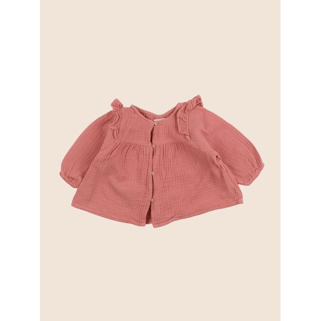 Blouse - Très bon état rose <span itemprop=