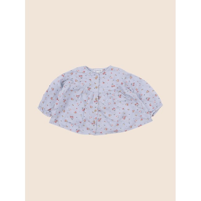 Blouse - Très bon état bleu <span itemprop=