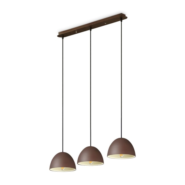 Suspension    FOLK Couleur marron corten <span itemprop=
