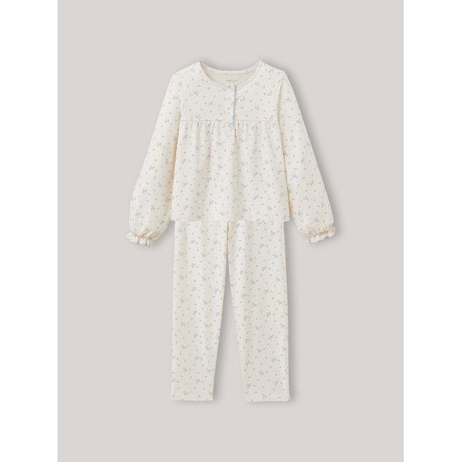 Pyjama en jersey - imprimé Rosa en coton biologique imprimé rosa <span itemprop=