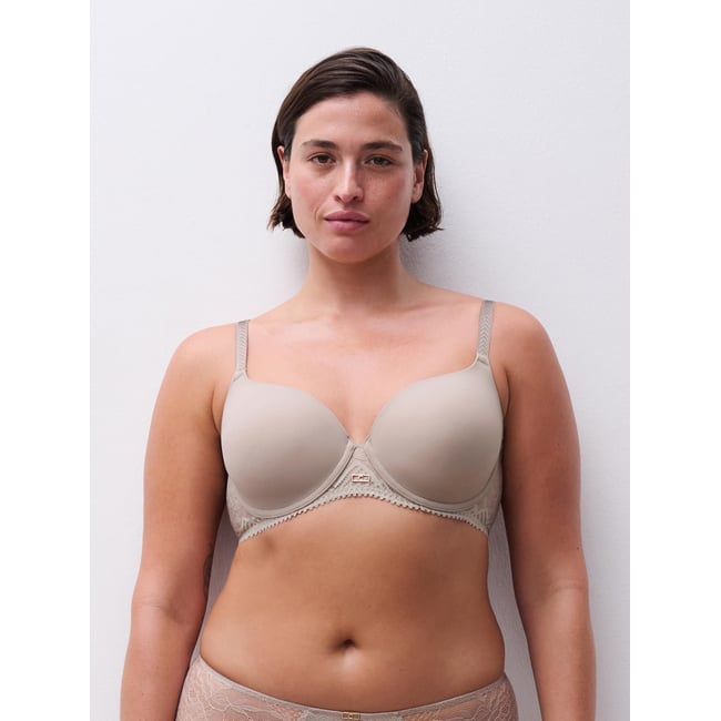 Soutien-gorge coques emboîtant ORIGINS gris minéral <span itemprop=