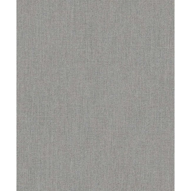 Papier peint uni effet toile jute gris anthracite Couleur gris <span itemprop=