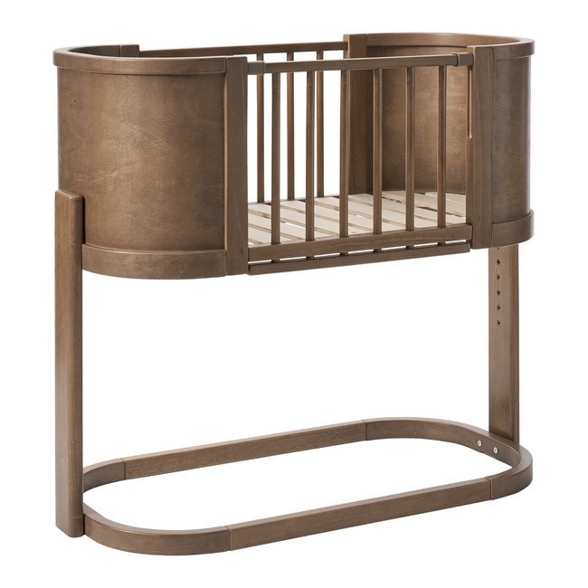 Lit cododo / berceau 2 en 1 COCON noyer foncé <span itemprop=