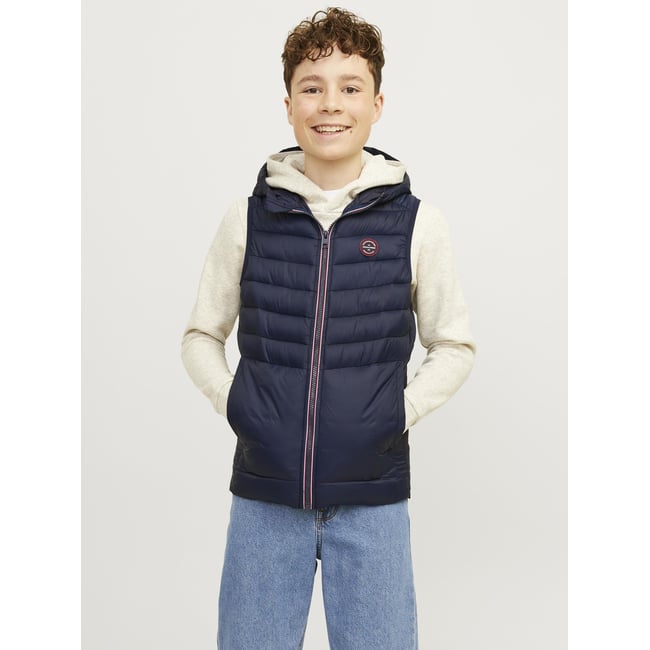 Gilet Sans Manches Femme Jack & Jones - Doudoune Dépareillée, Regular Fit, Nylon Et Polyester Recyclé - 7