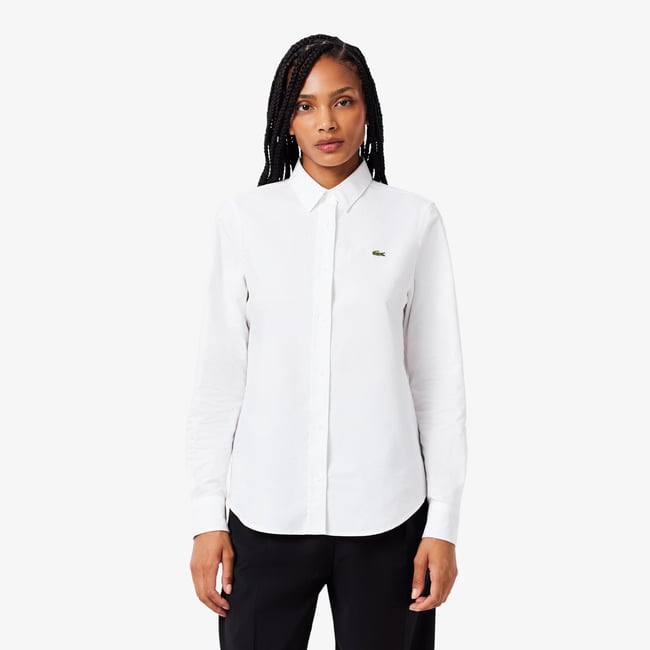 Chemise Regular Fit coton blanc-001 <span itemprop=
