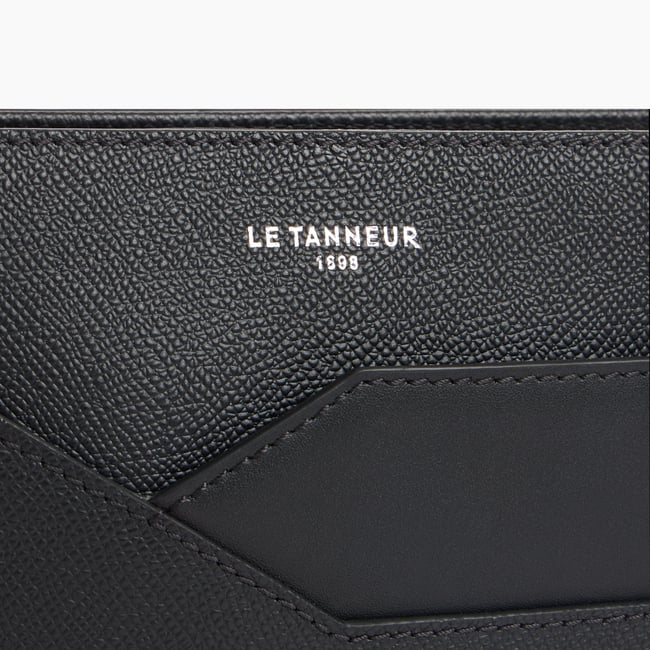 Sacoche Pochette En Cuir Le Tanneur - Marron - Dragonne - Neuf Avec étiquettes - Style Vintage