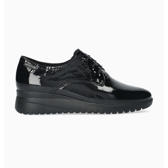 Derbies en cuir IACINA noir 5141 <span itemprop=