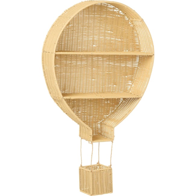 Étagère murale montgolfière décorative Couleur naturel <span itemprop=
