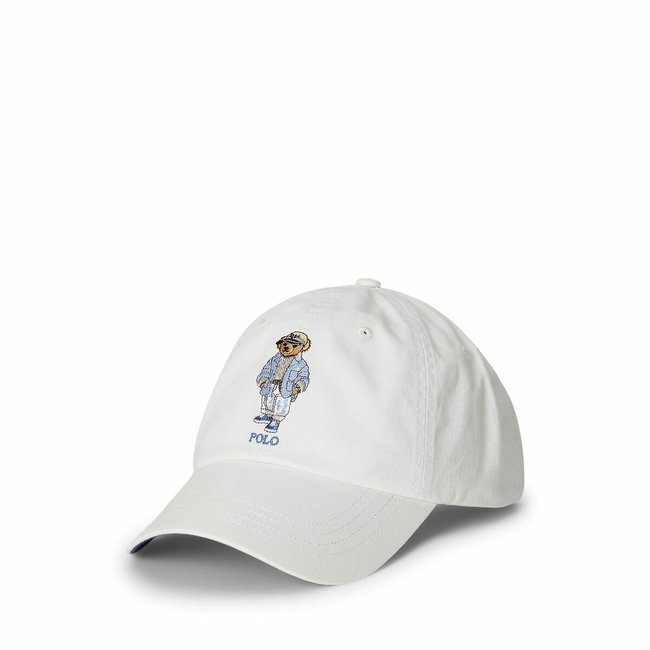 Casquette Polo Bear crème <span itemprop=