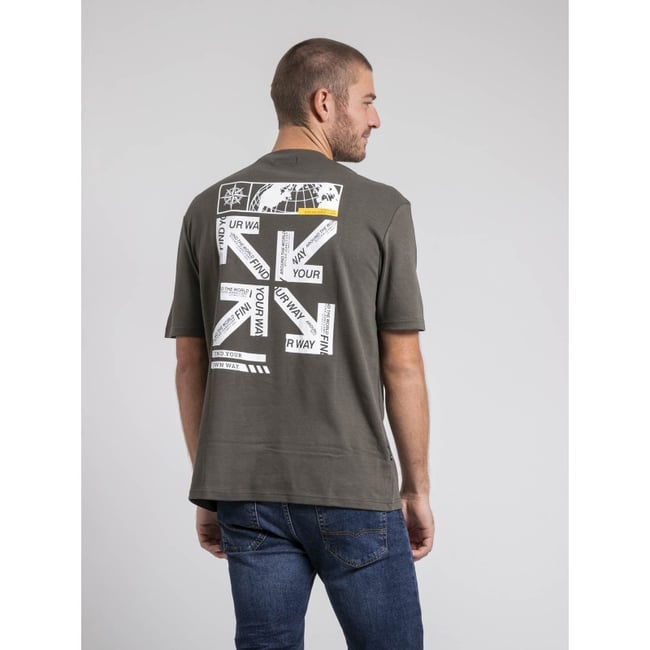 T-shirt Col Rond Oversize Pur Coton Joeden - RITCHIE