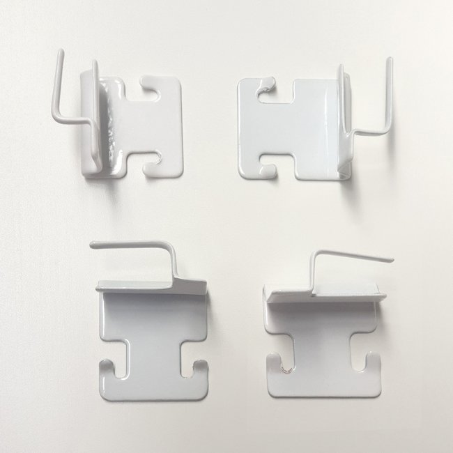 Lot de 4 supports pour tringle de vitrage autre <span itemprop=