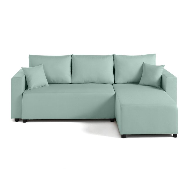 Canapé d'Angle Convertible en Tissu 4 places - REGALA - LISA DESIGN