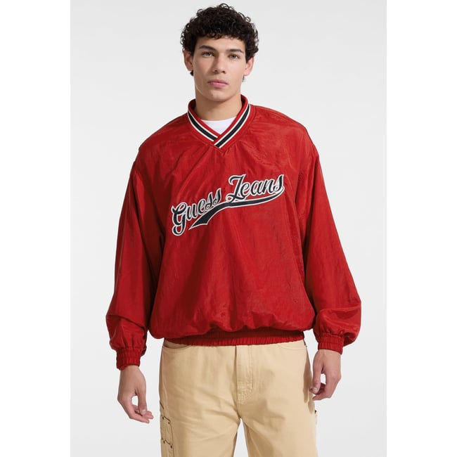 Pull En Nylon À Logo rouge <span itemprop=