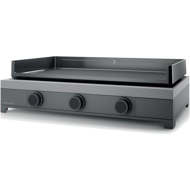 Plancha Gaz Modern 75 Acier noir <span itemprop=