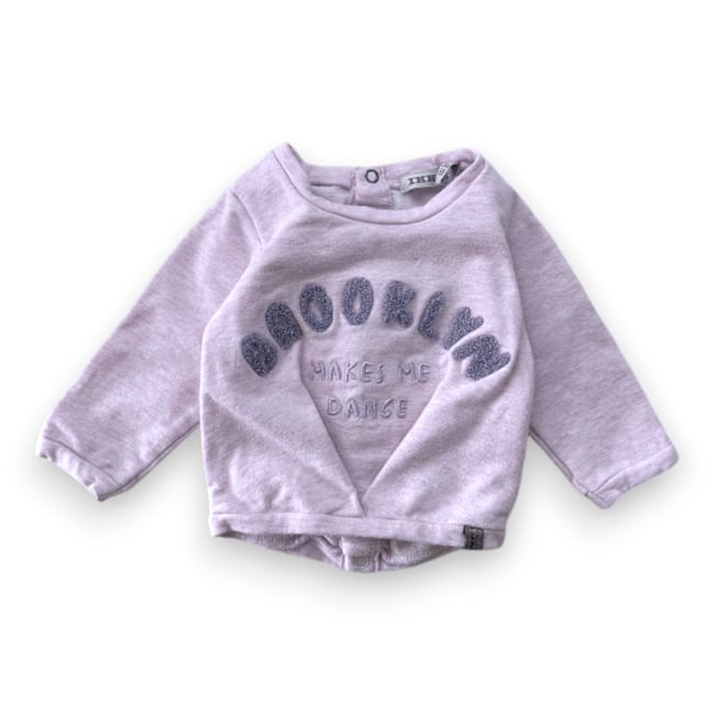 Sweat bébé - Très bon état violet <span itemprop=