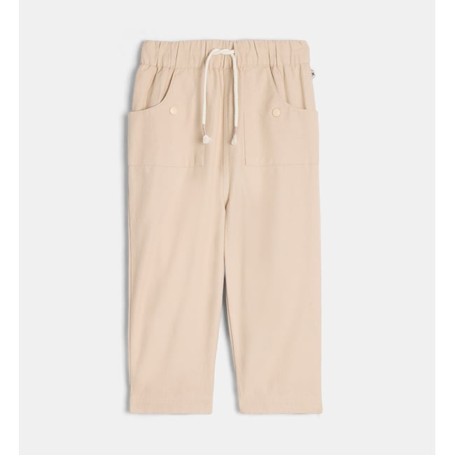Pantalon droit tom en twill bio - CADET ROUSSELLE
