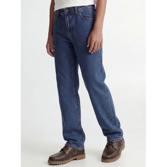 Jean Coupe Décontractée blue denim <span itemprop=