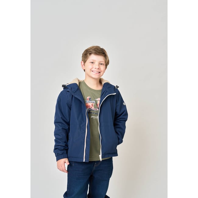 Blouson regular garçon doublé en sherpa VINCOURT - DEELUXE
