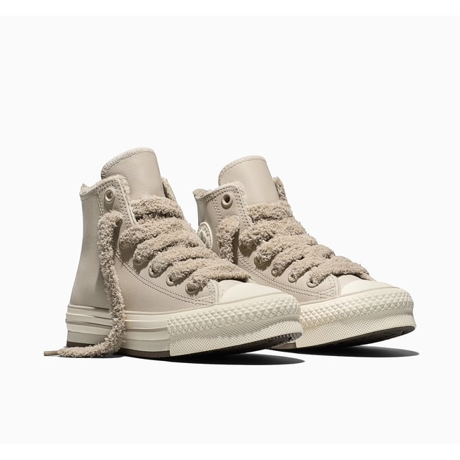 Sneakers in pelle CHUCK TAYLOR ALL STAR EVA LIFT WEATHERIZED beige chiaro CONVERSE