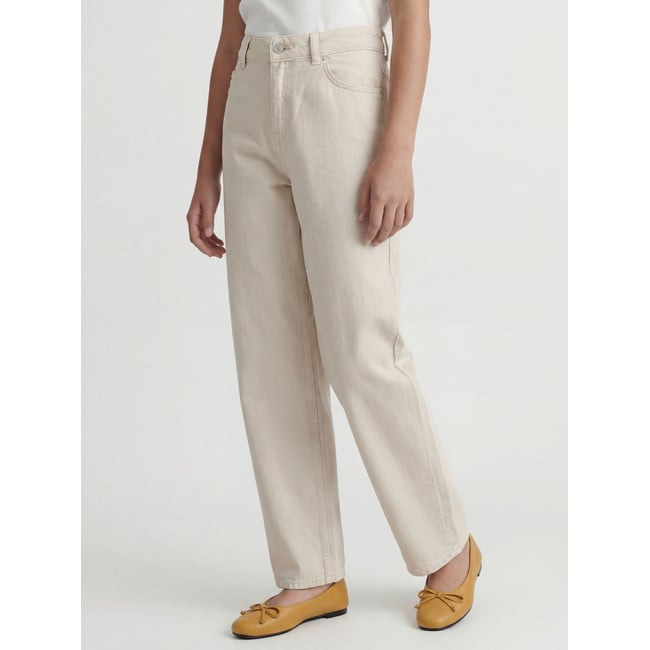 Jeans À Coupe Tonneau grise - moonbeam 1 <span itemprop=