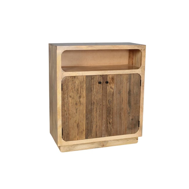 Buffet haut en bois de manguier et bois recyclé BARRY Couleur v002237 <span itemprop=