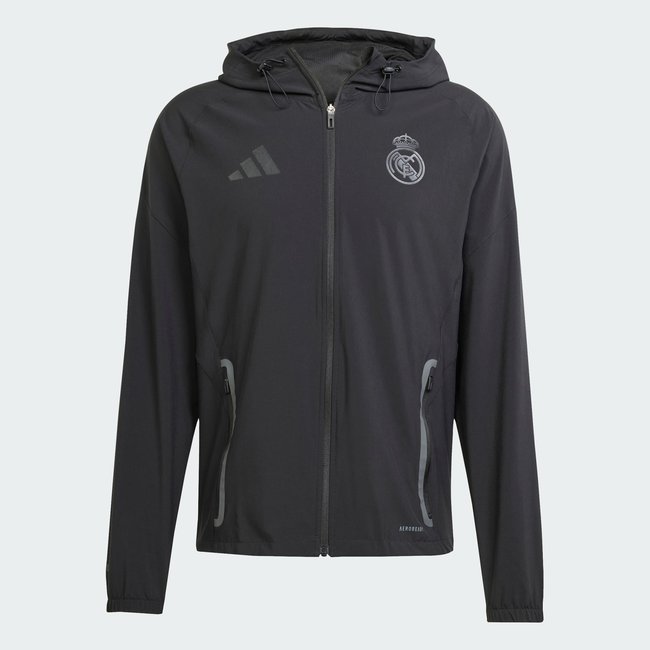 Veste de voyage Real Madrid Tiro 25 Competition Vis Tech black <span itemprop=