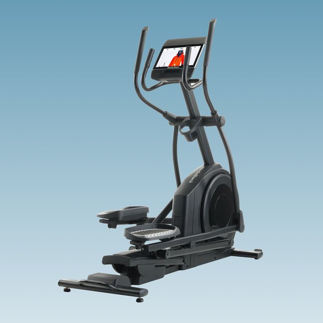 PACK Vélo elliptique AirGlide 14i + 1 an de coaching iFIT noir <span itemprop=