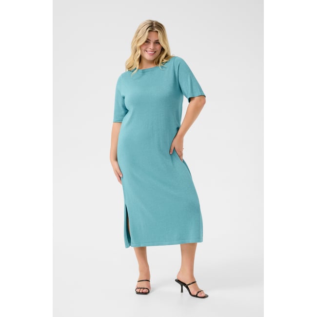 Dress bleu teal <span itemprop=