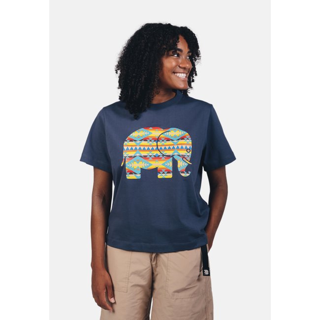 T-shirt en coton biologique à col rond NAVAJO ORGANIC - TRENDSPLANT